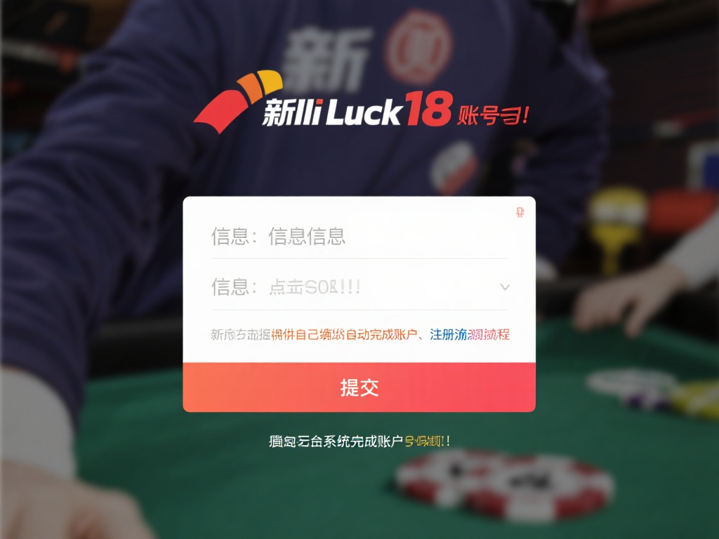 新利luck18安卓APP账号注册与登录详细教程 提交信息:点击“提交”后,系统会自动完成账户的注册