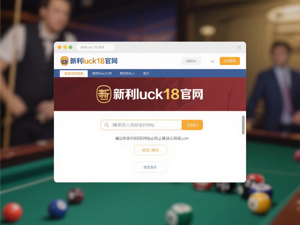 访问官方网站：首先，打开浏览器并搜索“新利luck